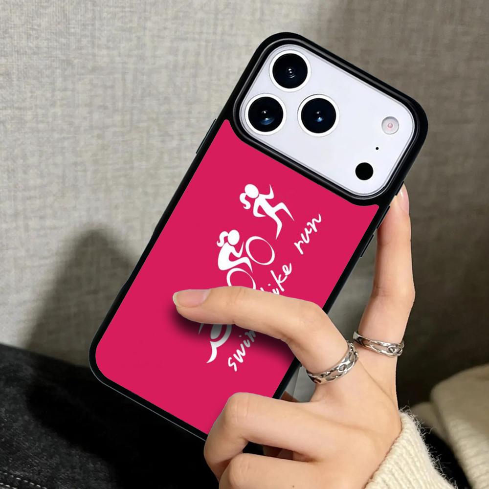 Case for iPhone 17 Air 16 Pro Max 15 Plus 11 13 Mini 14 12 Back Phone Cover mountain bike biker biking cycling Downhill bicycle