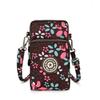 Korean Style Crossbody Phone Bag – Women's Fabric Pouch, Neck Hanging Sports Armband, Vertical Wrist Coin Purse