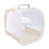 Transparent Observation Mesh Cage Multifunctional Portable Folding Critter Cage Terrarium Beige