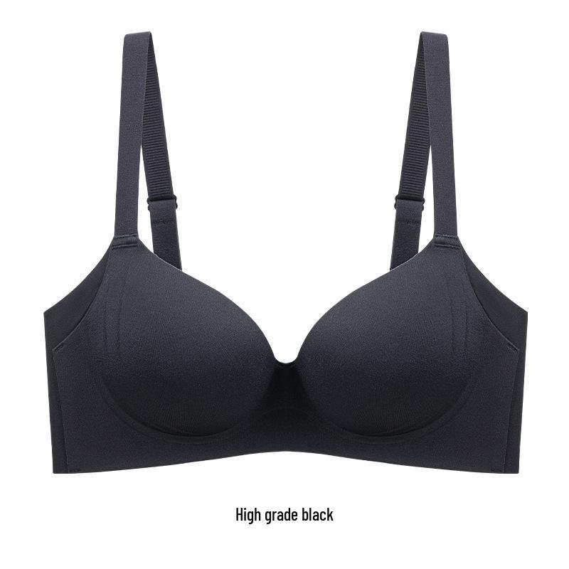 3D Seamless Women's Anti-Sag Underwire Bra with Adjustable Side Support