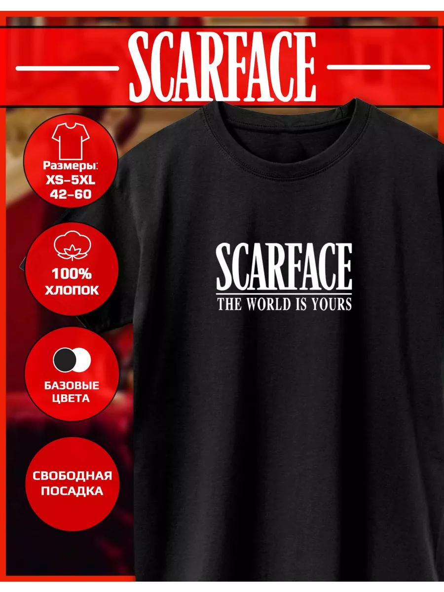 T-shirt with Scarface Print 3XL