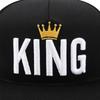 Унисекс Crown KING Вышитые хип-хоп шляпы весна осень открытый регулируемые повседневные бейсболки солнцезащитная шляпа