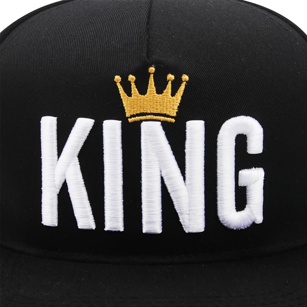 Унисекс Crown KING Вышитые хип-хоп шляпы весна осень открытый регулируемые повседневные бейсболки солнцезащитная шляпа