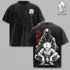 Vintage Hells Paradise Gabimaru Washed T Shirt Anime Graphic Tee Unisex Retro