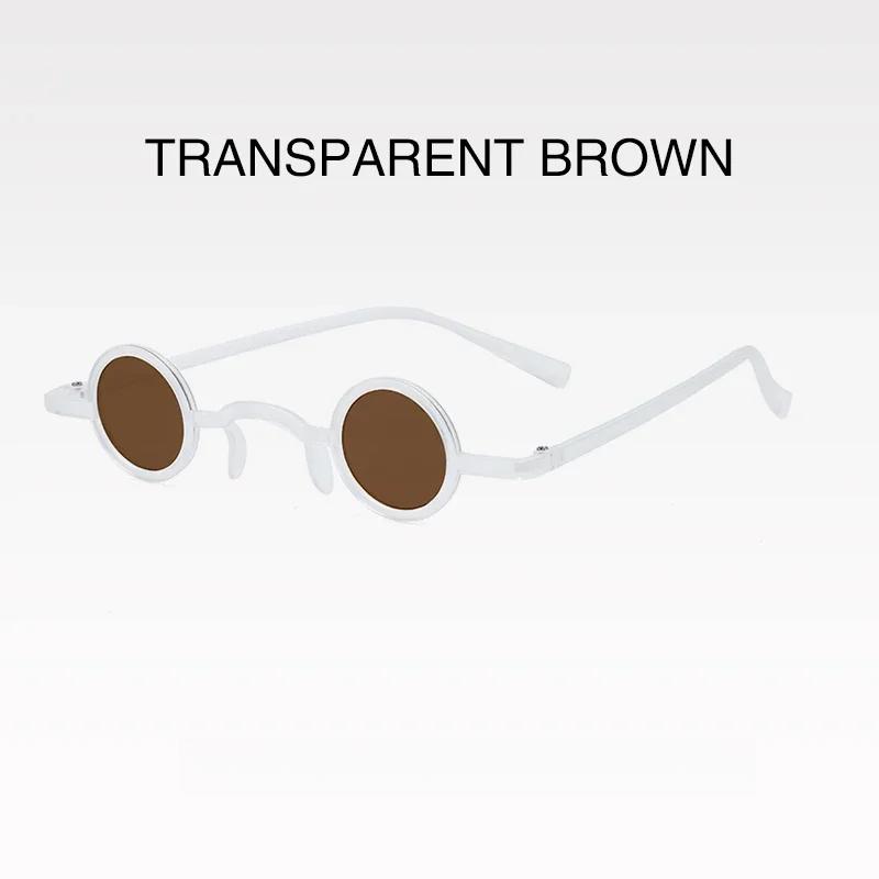 Men Sunglasses Ultra Small Frame Eyeglass Multi Color Lens Vintage Round Sun Glasses Male Punk Shades Eyewear  Masculinos