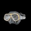 Hot Selling Double Lens Anti-Fog Free Diving Mask Tempered Glass Myopia Lenses Aluminum Alloy Frame Liquid Silicone Spearfishing