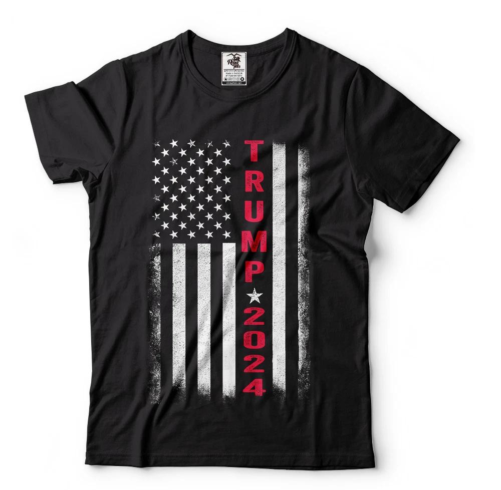 Donald Trump 2024 American Flag Vintage TShirt MAGA t shirt Trump 2024 T shirt M