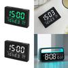 Simplistic Led Electronic Desk Clock With Large Display For Sleepers And Students