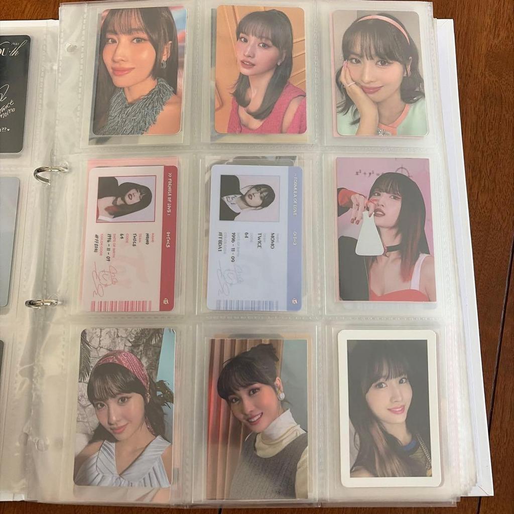 Used TWICE photocard individual sale