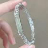 New Chinese Hollow Auspicious Cloud Ruyi Bracelet Women's Court Hanfu Cheongsam Versatile High-end Sense Antique No Matter Brand Jewelry