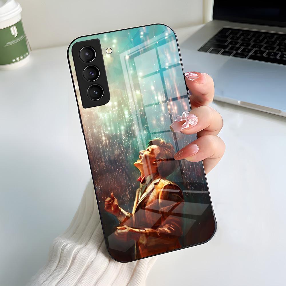 

D-Doctor W-Who Phone Case For Samsung A56 A36 A26 A16 A15 A25 A35 A55 A14 A34 A24 A54 Glass Case Samsung A14