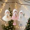 Tulle Dress Girl Hanging Ornament Plush Christmas Tree Decorations  Bedroom Decor