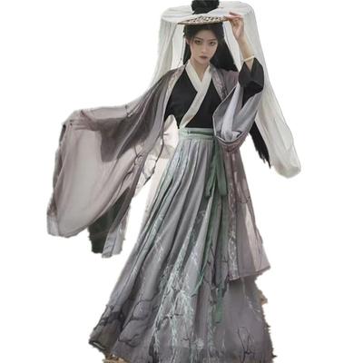 Adult Hanfu For Men And Women. Chinese Wei And Jin Dynasties Style One-piece Skirt
