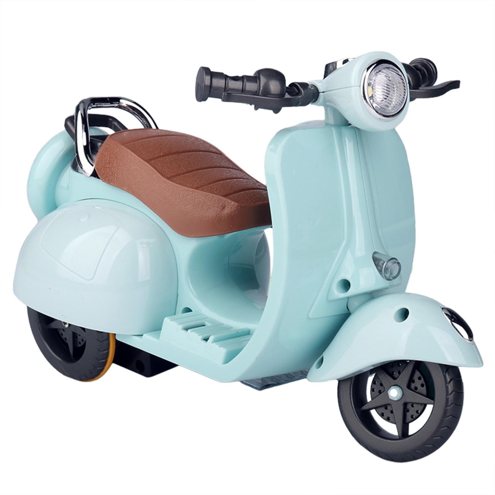 

Игрушки для хомяка-мотоцикла для морской свинки, маленького животного, вращающийся на 360 градусов, электрический скутер, товары для домашних животных синий