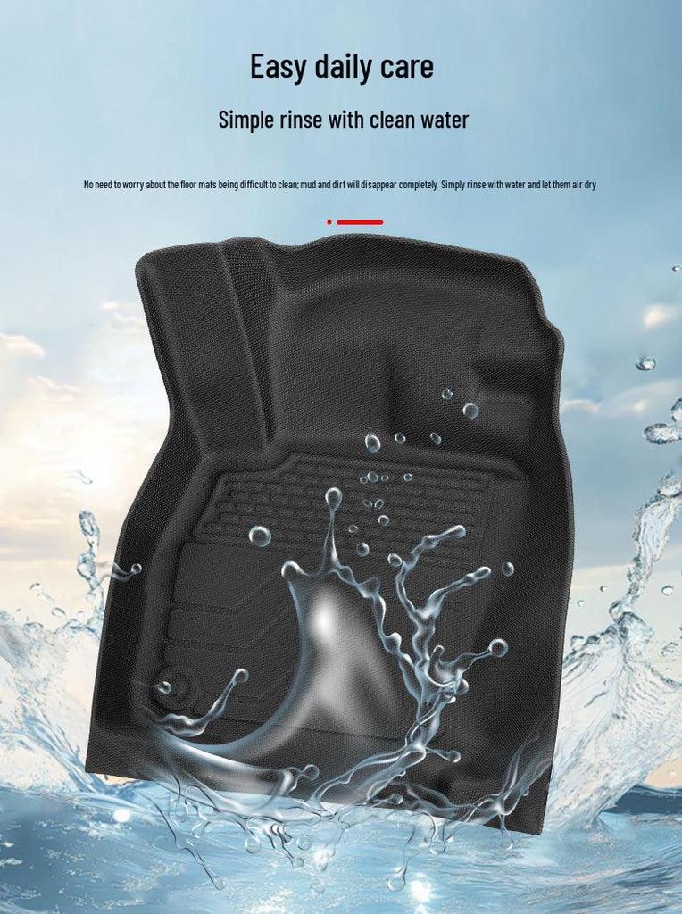 Volkswagen Passat Fully Enclosed TPE Floor Mats, Car-Specific, Original Color, 25 Model Compatibility, Double-Layer Design