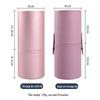 Portable PU Leather Makeup Brush Tube - Dustproof Cosmetic Travel Holder