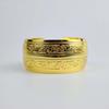 Lotus Silver Opening Bangle Vintage Thai Wrist Jewelry Handicraft Carved Wide Bracelet  Versatile