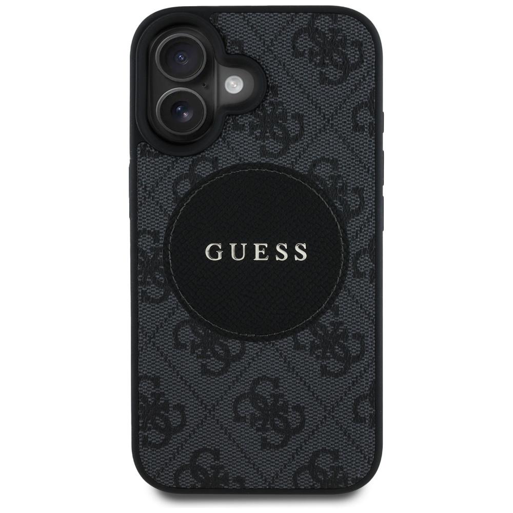 Etui do iPhone 16 Guess MagSafe Czarne