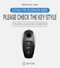 ABCD1 Zinc Alloy Car Smart Key Case Cover Keychain Shell for VW Volkswagen Touareg 2011 2012 2013 2014 2015 2016 2017 2018 Accessories