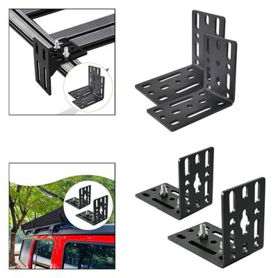 2Pcs Awning Mount L Brackets Awning Holder Heavy Duty Professional Universal