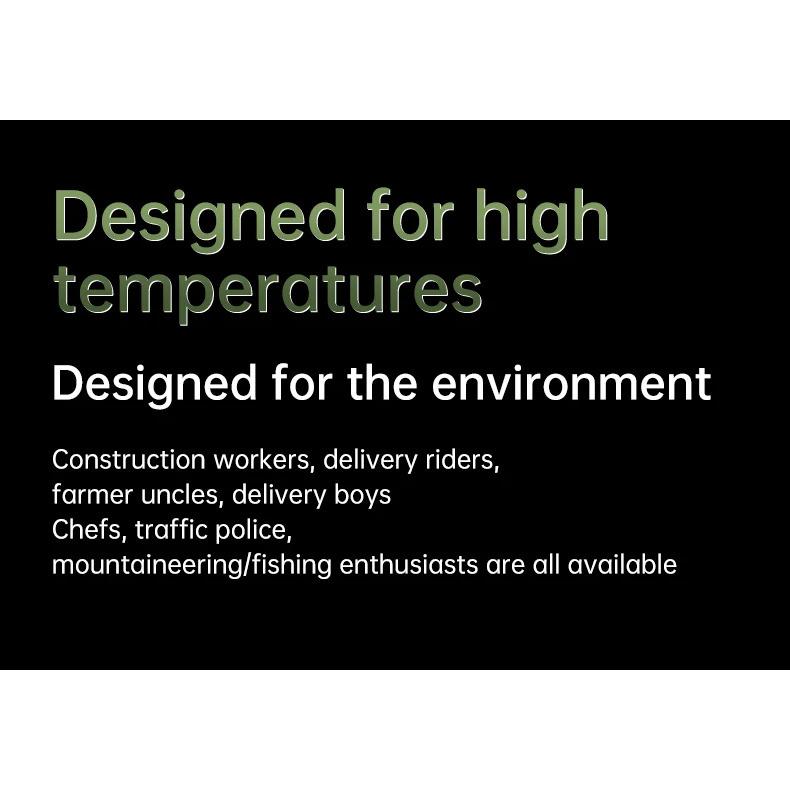 2025 13500RPM High-speed Waist Hanging Electric Fan Portable 6000mAh Power Bank Clip Waist Outdoor Construction Site Small Fan