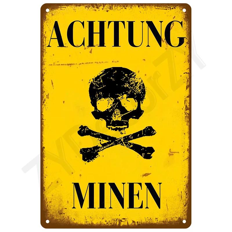 Retro Plåtskylt Vintage Metallskyltar Plåtar Affischer Hus Interiör Badrum Väggkonst Mural Estetiskt Rum Heminredning Dekorationer