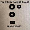 Для Infinix Note 50 Pro 4G Задня Кришка Скло Об'єктива Задньої Камери З Клейкою Наклейкою Запчастини для Ремонту X6855