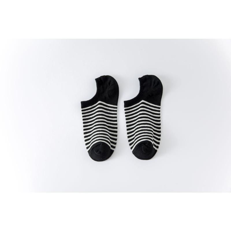 Ship Socks, Women's Summer Striped Retro Short Socks, Trendy Sweat-absorbing Women's Socks, Non-dropping and Anti-slip Socks for Summer