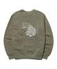 POLLUTION Pigment Leopard Sweatshirt