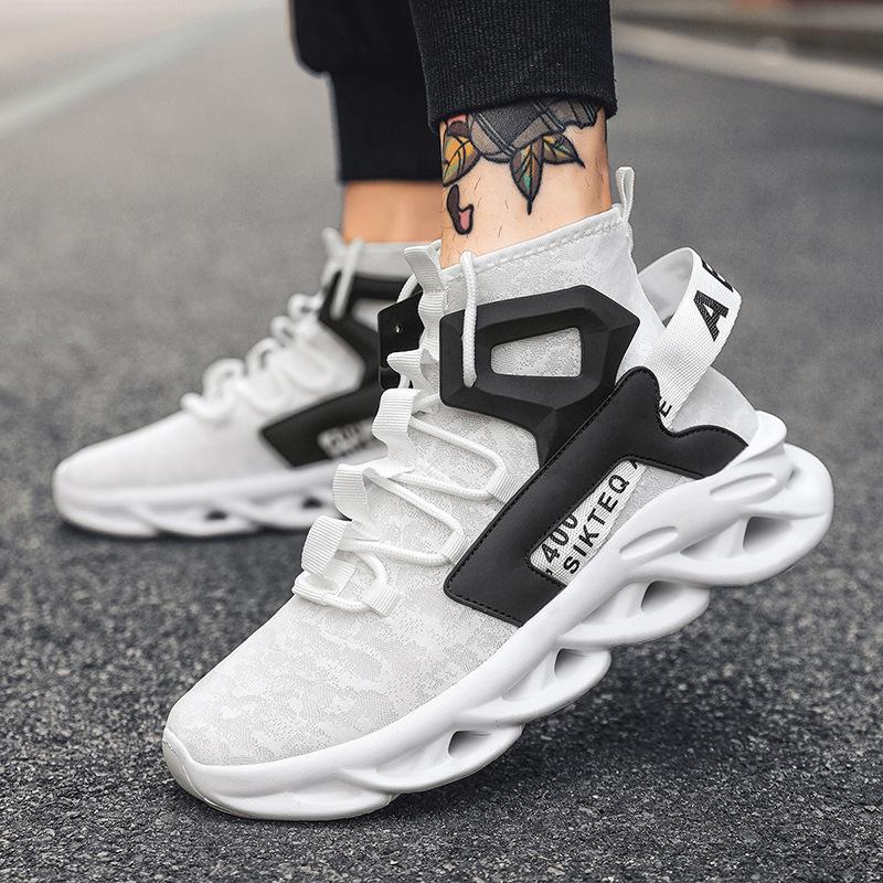 22 autumn and winter high-top platform sneakers casual basketball shoes, teen dad trendy shoes student shoes