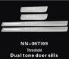Outai Thicker Sill Strip for 05-10 Livina & Tiida: Customized Welcome & Door Pedal