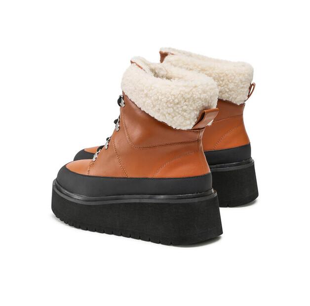 Ботильоны Jenny Fairy 120AL3299-1 коричневые