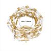 Open Bangle Shell Bracelet Set Gold Color Bohemian Bracelet Set  Women Jewelry