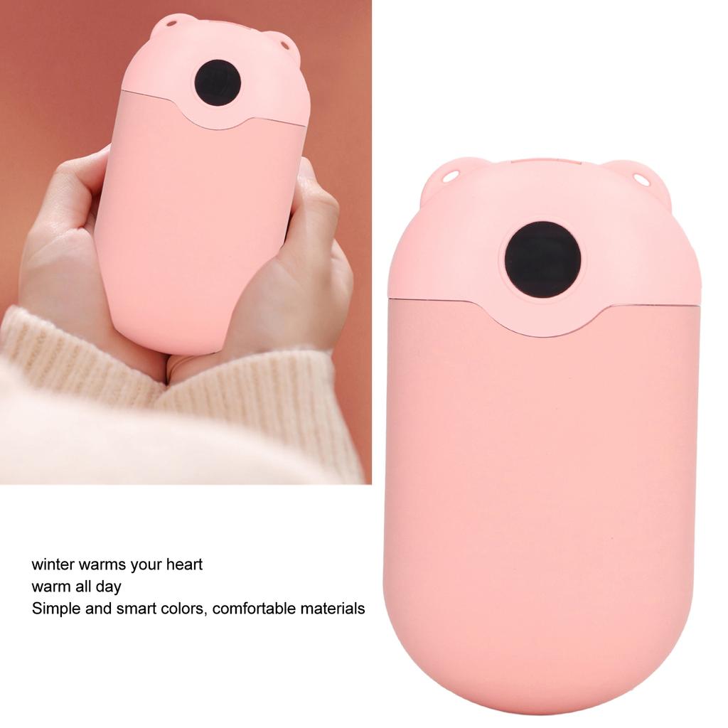 Re able Hand Warmer 5S   Heating   Dis    USB Charging 2400mAh Power Bank with Digital Display