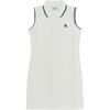 New MLB Preppy Style Collection New York Yankees 25SS Sleeveless Dress Women's White 3FOPV0353-50IVS