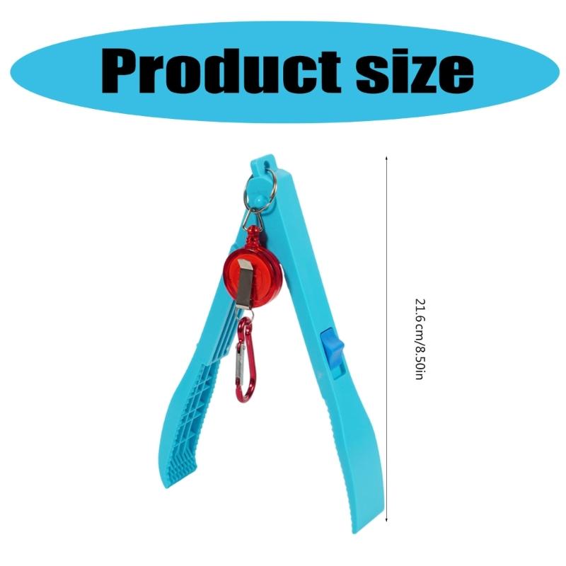 Fish Control Forceps Catcher Gripper Plastic Fishing Pliers Grip Holder Fishing Tackle Accessories Fish Control Clamps
