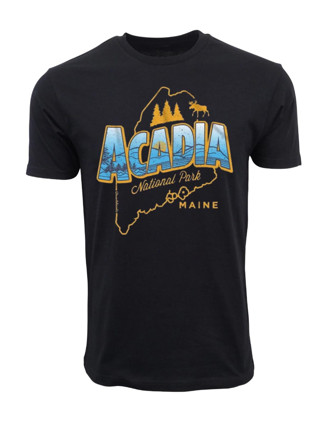 Men s and Women s T-shirts ACADIA NATIONAL PARK XXXL