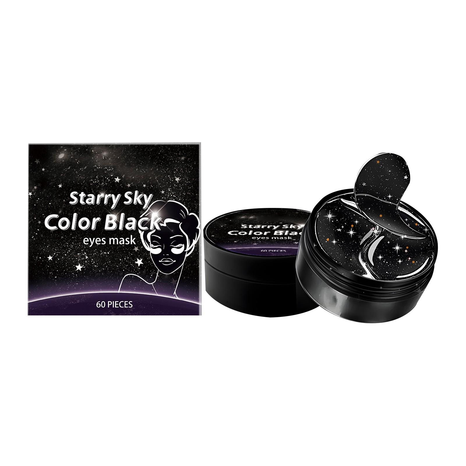 

Маска для глаз, патчи для глаз 60 шт. Осветляет темные круги, отеки под глазами, уменьшает морщины и тонкие линии, увлажняет 10 мл белый