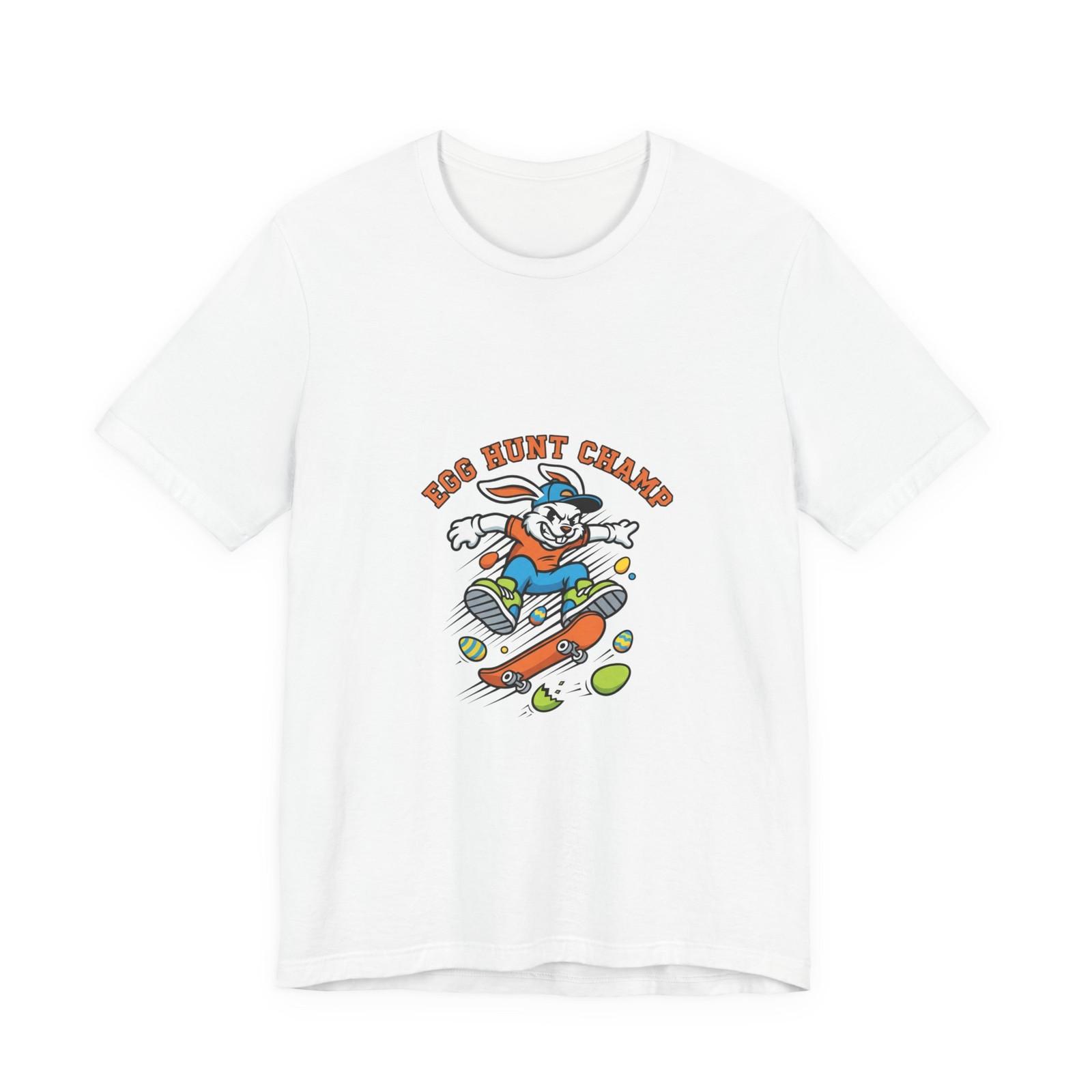 Egg Hunt Champ T-Shirt | boys Easter shirt, egg hunter graphic S разноцветный