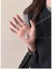Women's Money Bag Pendant Necklace, 2025 Adjustable Sweater Chain, Light Luxury Style.