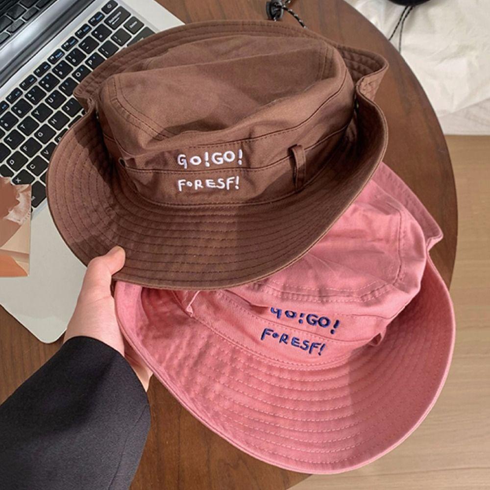 Sunscreen Western Cowboy Hat Y2K Sun Protection Hat Casual Bucket Hat  Men/Women