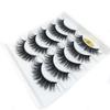 Wispy Flared Fluffy Multilayers 6D Faux Mink Hair False Eyelashes Eye Lash Extension Crisscross