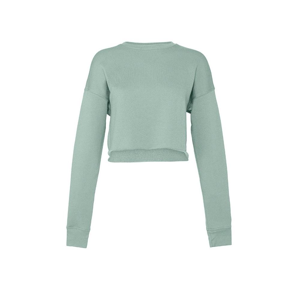 Bella + Canvas Cropped sweatshirt for damer