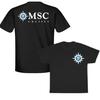 Neues MSC Kreuzfahrten Logo Unisex T-Shirt Lustig Größe S bis 5XL