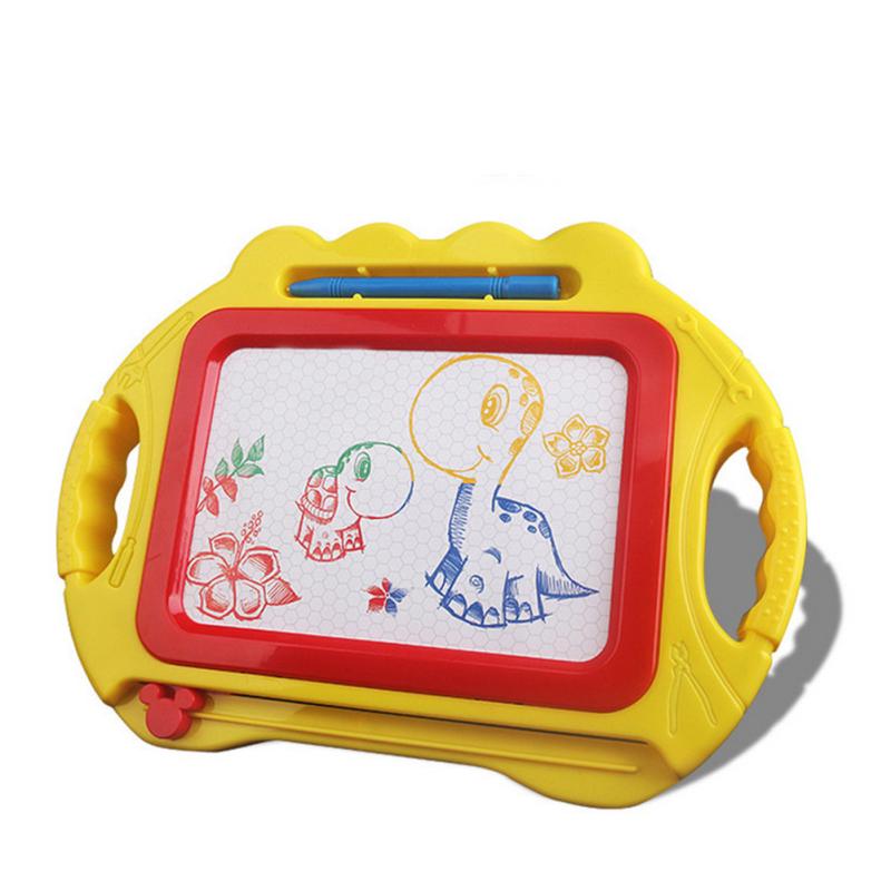 Creative Children s Magnetic Sketchpad Color Magic DIY Board Graffiti Board with Stamps Early