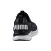 Puma Ignite Flash Evoknit Low Top Sports Shoes Women Sneakers Black Gray 190511-01