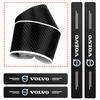 Car Door Plate Carbon Fiber Threshold Protector Sticker Decals For Volvo T6 V90 V60 V40 XC90 S60 C30 XC60 V50 V70 S90 XC40 S80