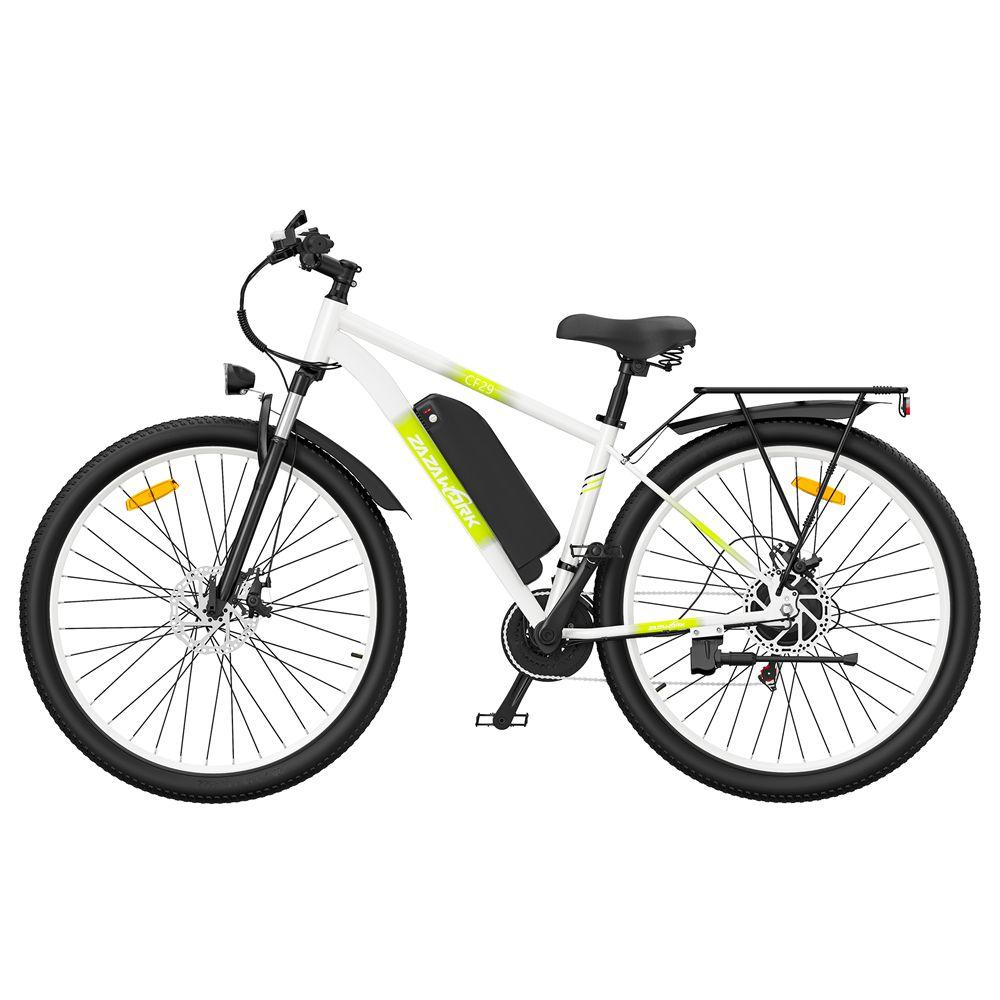 Zazawork CF29 Elektrofahrrad 250W Motor 29"x2.1" Reifen Stadtelektrofahrrad 21 Gänge Doppelscheibenbremsen 48V 15Ah LED-Anzeige Höchstgeschwindigkeit 35 km/h