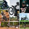 79Bike - Elektrische fiets FALCON PRO, 19" terreinbanden, 72V 35Ah-10.000W piek motor, 85 km/u, Zwart/Geel