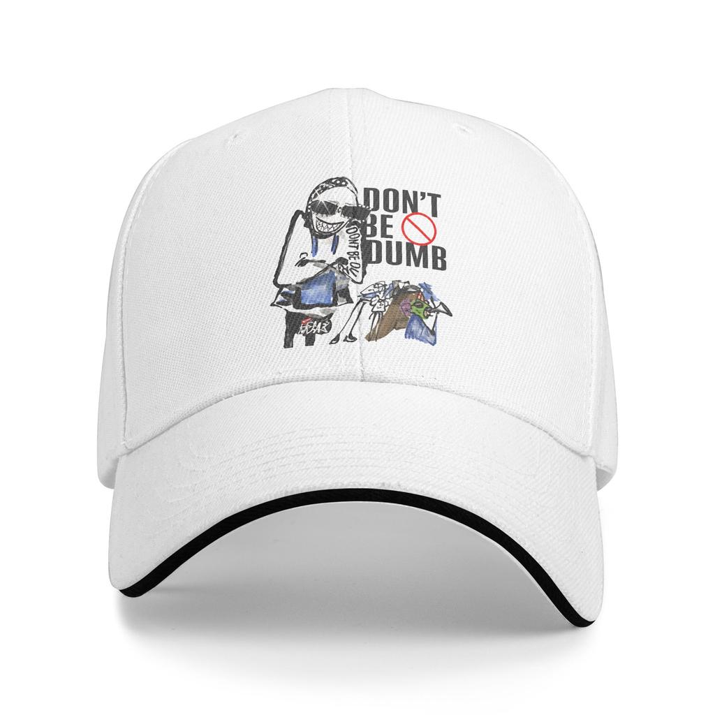Spring Don't Be Dumb Baseball Cap AS-AP Rocky Album Kpop Rock Fashion Print Sun Trucker Hat Couple WomenSunscreen Baseball Caps